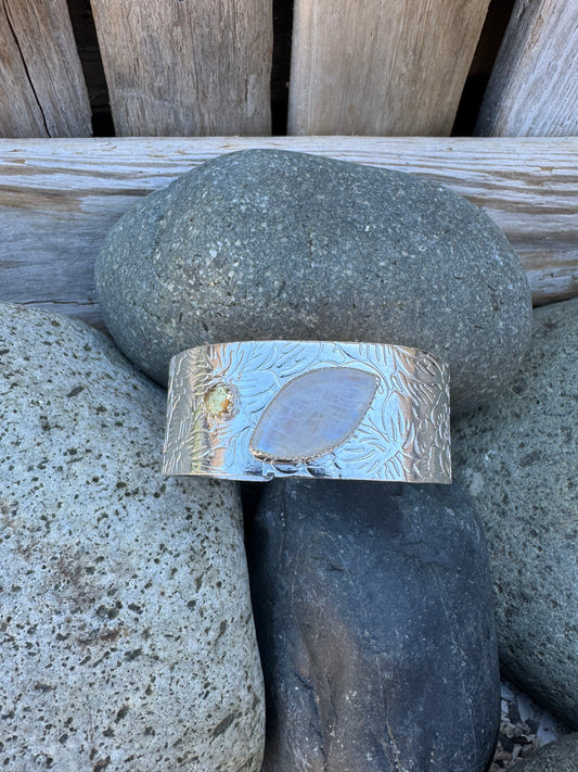 Fine Silver & Gemstone Bracelet