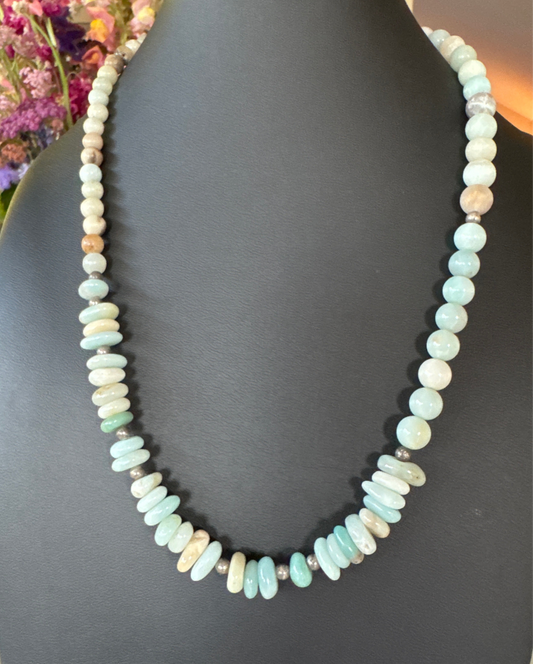 Beachy Amazonite Necklace