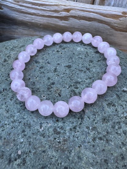 Rose Quartz Beaded Bracelet